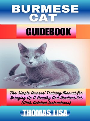 cover image of BURMESE CAT GUIDEBOOK